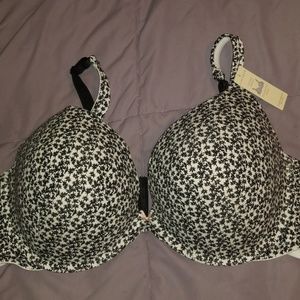 Cacique Cotton Boost Plunge Bra 46DD